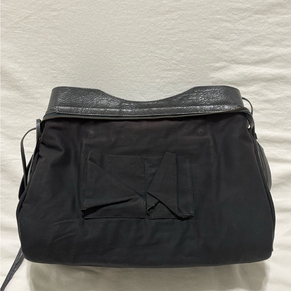 BALENCIAGA The City bag 2way Handbag Leather Gray 115748 Y2K Editors Authentic - Picture 10 of 15